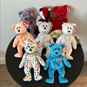 Vintage - Ty Beanie Babies - Lot of 8